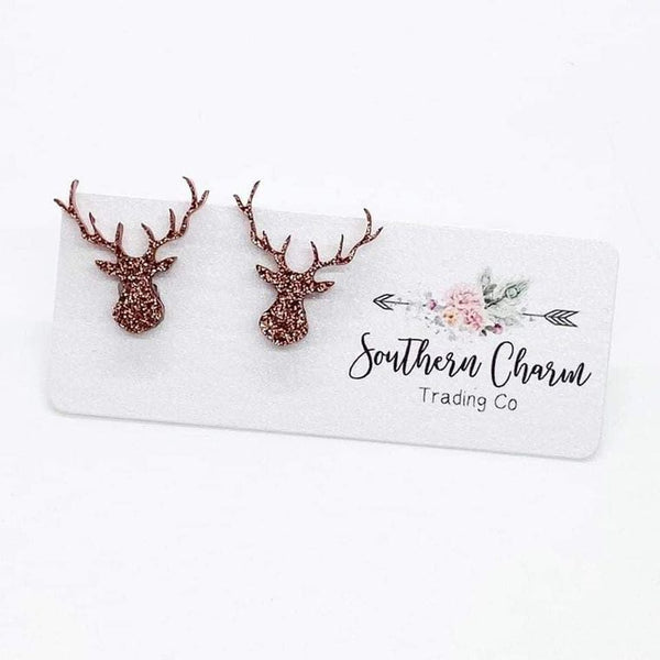 Holiday Reindeer Studs