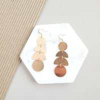 Golden Dreams Dangle Earrings