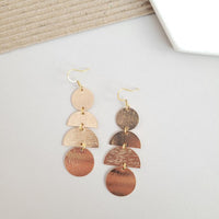 Golden Dreams Dangle Earrings